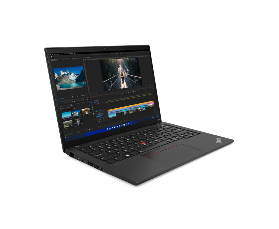 Lenovo Thinkpad T14 Gen 3, CPU: Core i7 - 1260P, RAM: 16 GB, Ổ cứng: SSD M.2 512GB, Độ phân giải: FHD+, Card đồ họa: Intel Iris Xe Graphics, Màu sắc: Thunder Black - hình số , 5 image