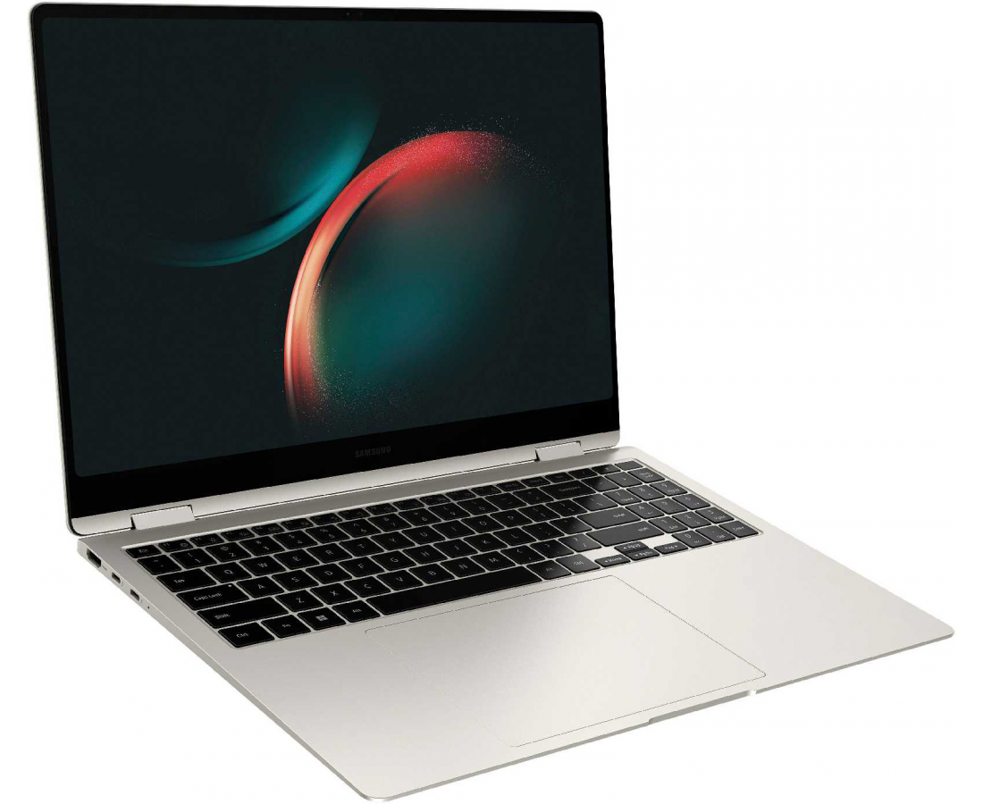 Samsung Galaxy Book3 Pro 360, CPU: Core i7 - 1360P, RAM: 16GB, Ổ cứng: 512GB, Kích thước màn hình: 16-inch, Độ phân giải: 3K, Card đồ họa: Intel Iris Xe Graphics, Màu sắc: Beige - hình số , 4 image