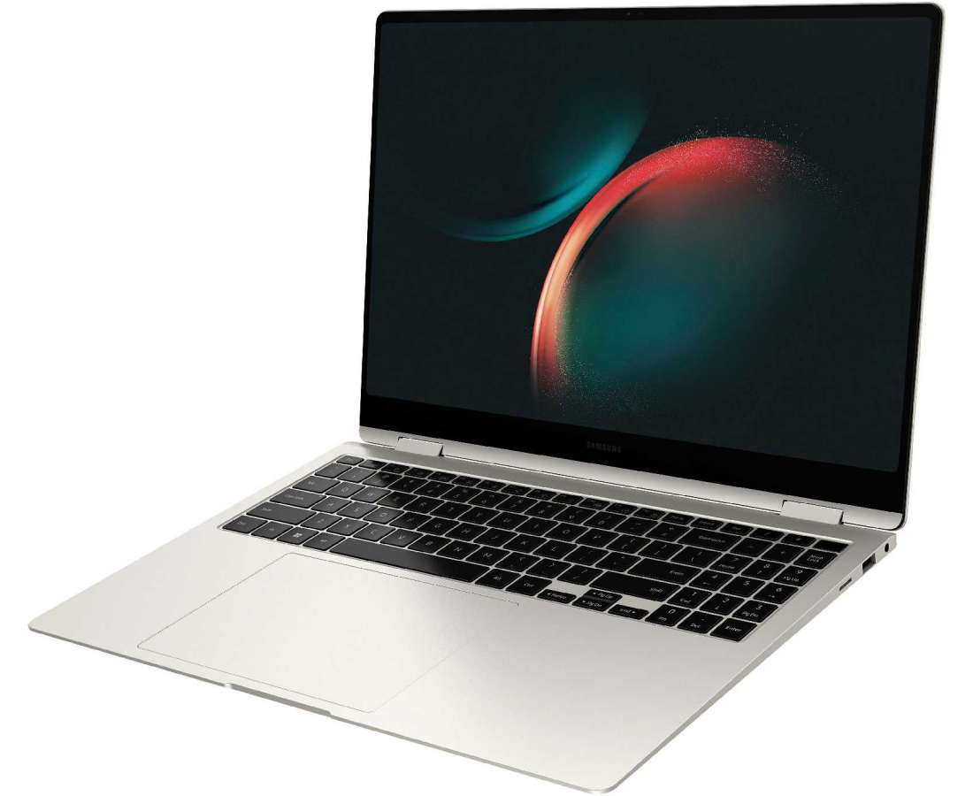 Samsung Galaxy Book3 Pro 360, CPU: Core i7 - 1360P, RAM: 16GB, Ổ cứng: 512GB, Kích thước màn hình: 16-inch, Độ phân giải: 3K, Card đồ họa: Intel Iris Xe Graphics, Màu sắc: Beige - hình số , 3 image