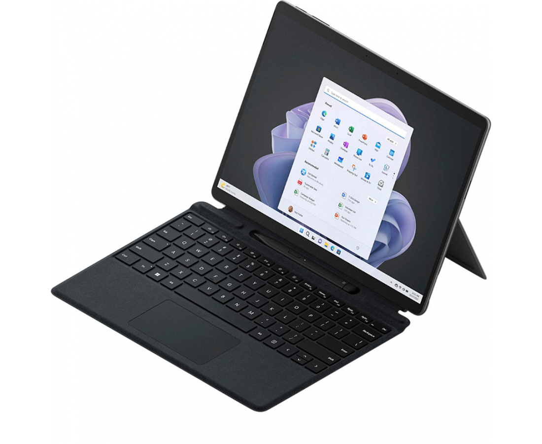 Microsoft Surface Pro 9, CPU: Core i7 - 1255U, RAM: 16GB, Ổ cứng: SSD M.2 512GB, Độ phân giải: 2.8K (2880 x 1920), Card đồ họa: Intel Iris Xe Graphics, Màu sắc: Graphite - hình số , 2 image