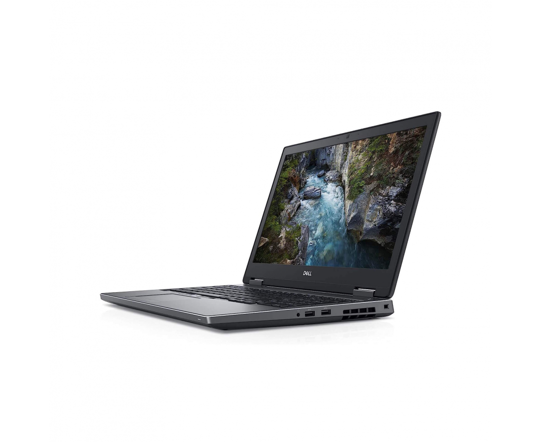 Dell Precision 7530, CPU: Core i7 - 8850H, RAM: 16GB, Ổ cứng: SSD M.2 512GB, Độ phân giải: FHD, Card đồ họa: NVIDIA Quadro P1000, Màu sắc: Grey - hình số , 4 image