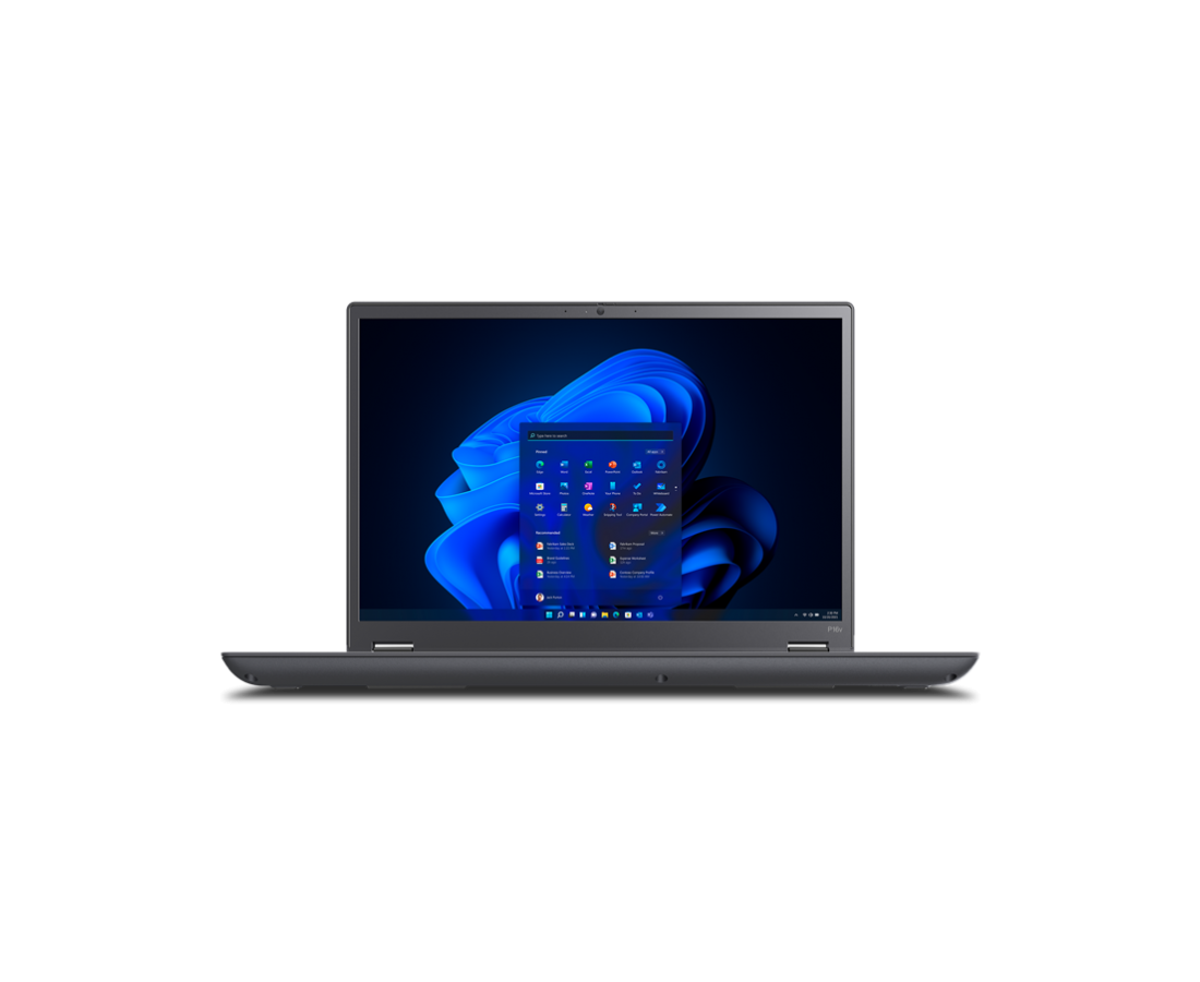 Lenovo ThinkPad P16v Gen 1, CPU: Core i9 - 13900H, RAM: 32 GB, Ổ cứng: SSD M.2 512GB, Độ phân giải: FHD+, Card đồ họa: NVIDIA RTX 2000 Ada, Màu sắc: Thunder Black - hình số , 2 image