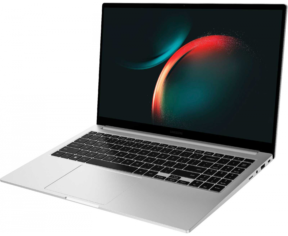 Samsung Galaxy Book3, CPU: Core i7 - 1355U, RAM: 16GB, Ổ cứng: 512GB, Kích thước màn hình: 15.6-inch, Độ phân giải: FHD, Card đồ họa: Intel Iris Xe Graphics, Màu sắc: Silver - hình số , 2 image