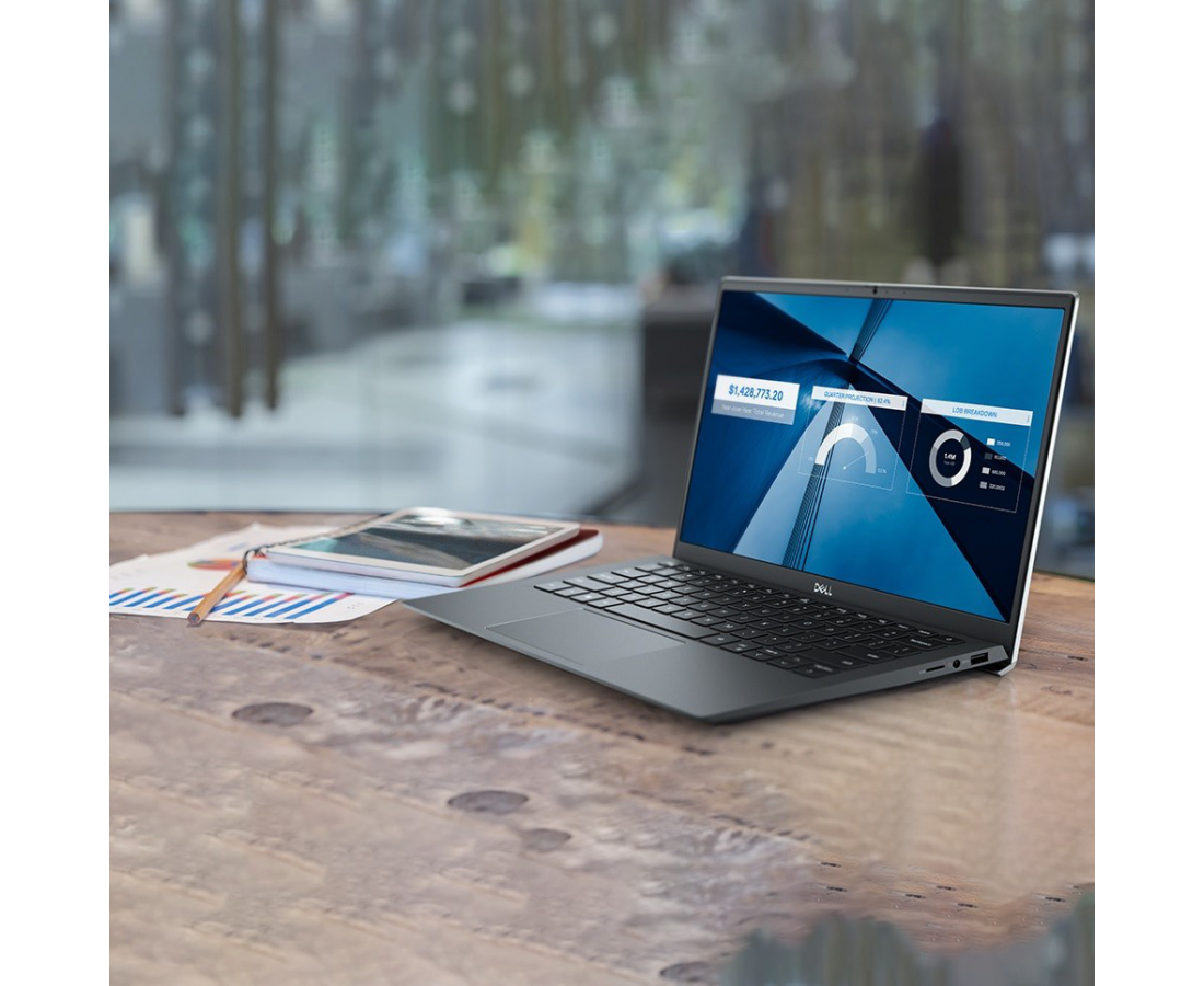 Dell Vostro 5301, CPU: Core™ i7-1165G7, RAM: 8 GB, Ổ cứng: SSD M.2 512GB, Độ phân giải : Full HD (1920 x 1080), Card đồ họa: NVIDIA GeForce MX350, Màu sắc: Dark Gray - hình số , 4 image