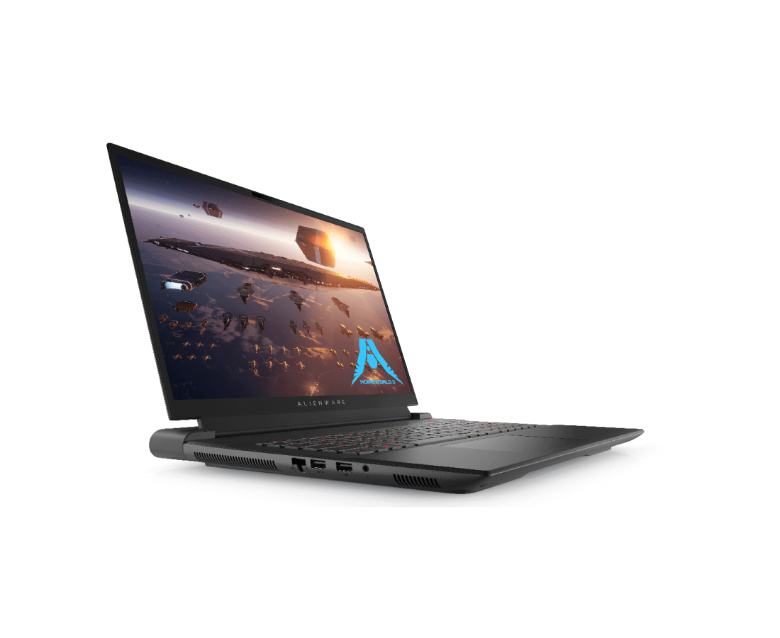 Alienware M18 R1 AMD, CPU: Ryzen 9 - 7845HX, RAM: 16GB, Ổ cứng: SSD M.2 512GB, Độ phân giải: FHD+, Card đồ họa: NVIDIA GeForce RTX 4070, Màu sắc: Dark Metallic Moon - hình số , 12 image