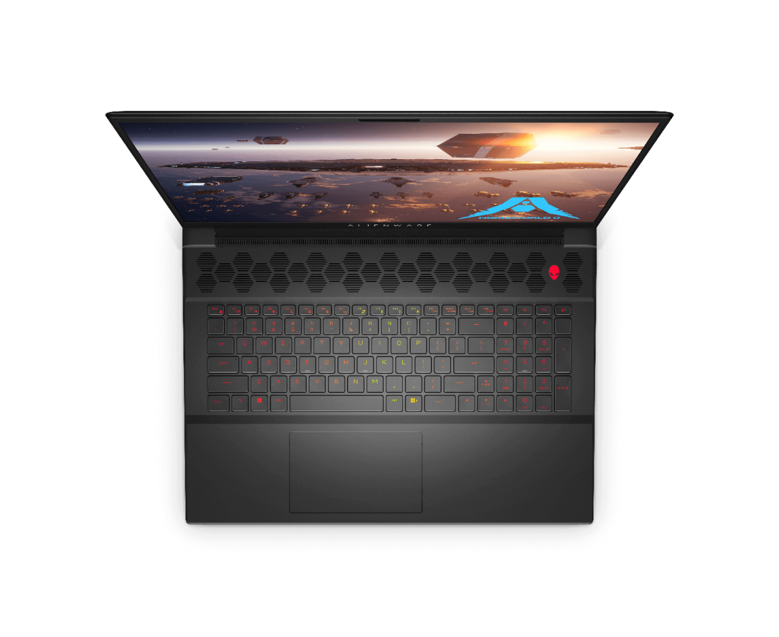 Alienware M18 R1 AMD, CPU: Ryzen 9 - 7945HX, RAM: 32GB, Ổ cứng: SSD M.2 1TB, Độ phân giải: QHD+, Card đồ họa: NVIDIA GeForce RTX 4080, Màu sắc: Dark Metallic Moon - hình số , 4 image