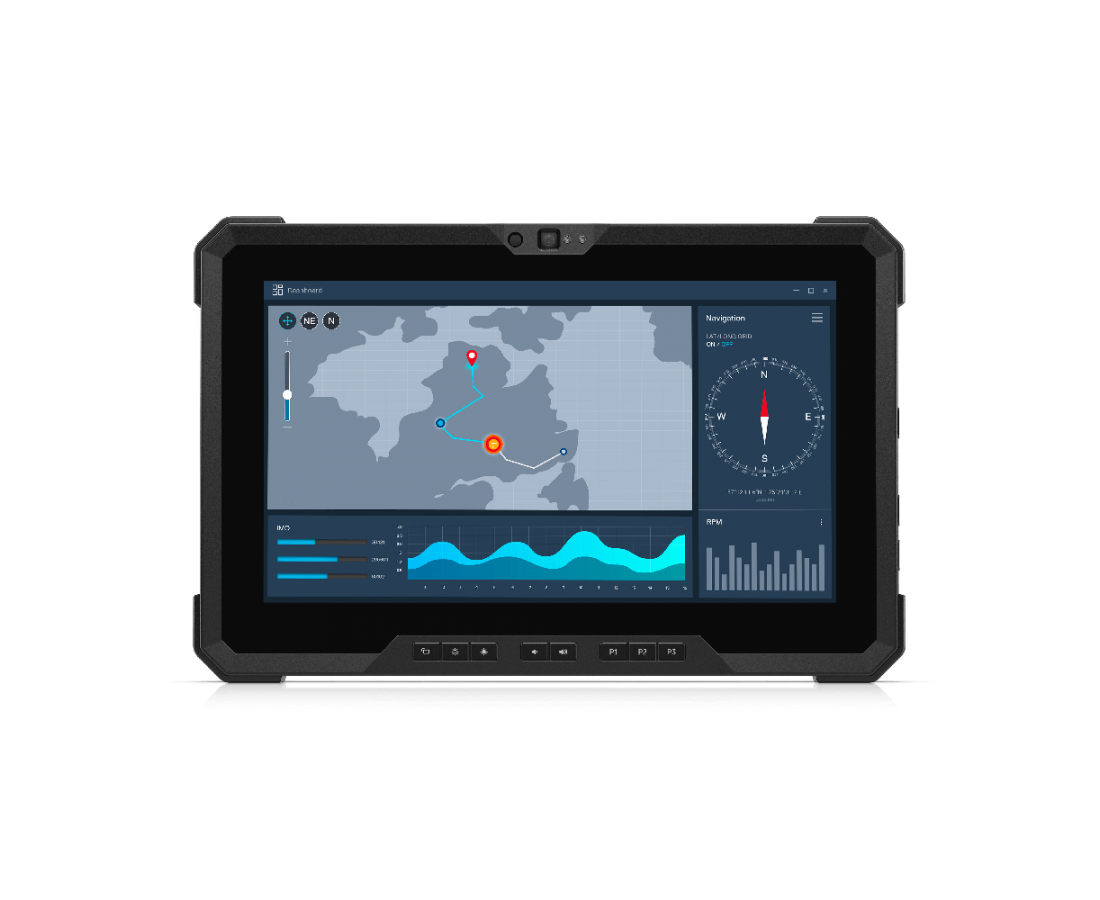 Dell Latitude 7220 Rugged, CPU: Core i7 - 8665U, RAM: 16GB, Ổ cứng: SSD M.2 512GB, Độ phân giải: FHD, Card đồ họa: Intel UHD Graphics 620, Màu sắc: Black - hình số 