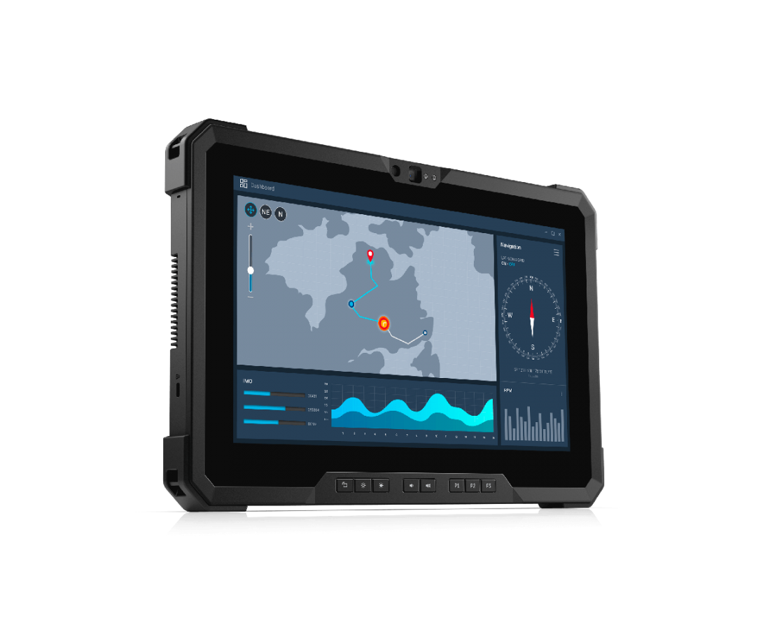 Dell Latitude 7220 Rugged, CPU: Core i7 - 8665U, RAM: 16GB, Ổ cứng: SSD M.2 512GB, Độ phân giải: FHD, Card đồ họa: Intel UHD Graphics 620, Màu sắc: Black - hình số , 5 image