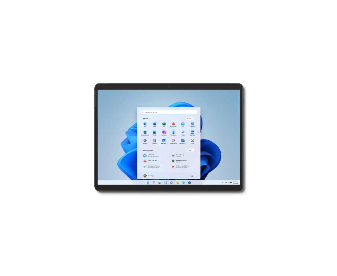 Microsoft Surface Pro 8, CPU: Core i5 - 1135G7, RAM: 8GB, Ổ cứng: SSD M.2 128GB, Độ phân giải: 2.8K (2880 x 1920), Card đồ họa: Intel Iris Xe Graphics, Màu sắc: Platinum - hình số , 3 image