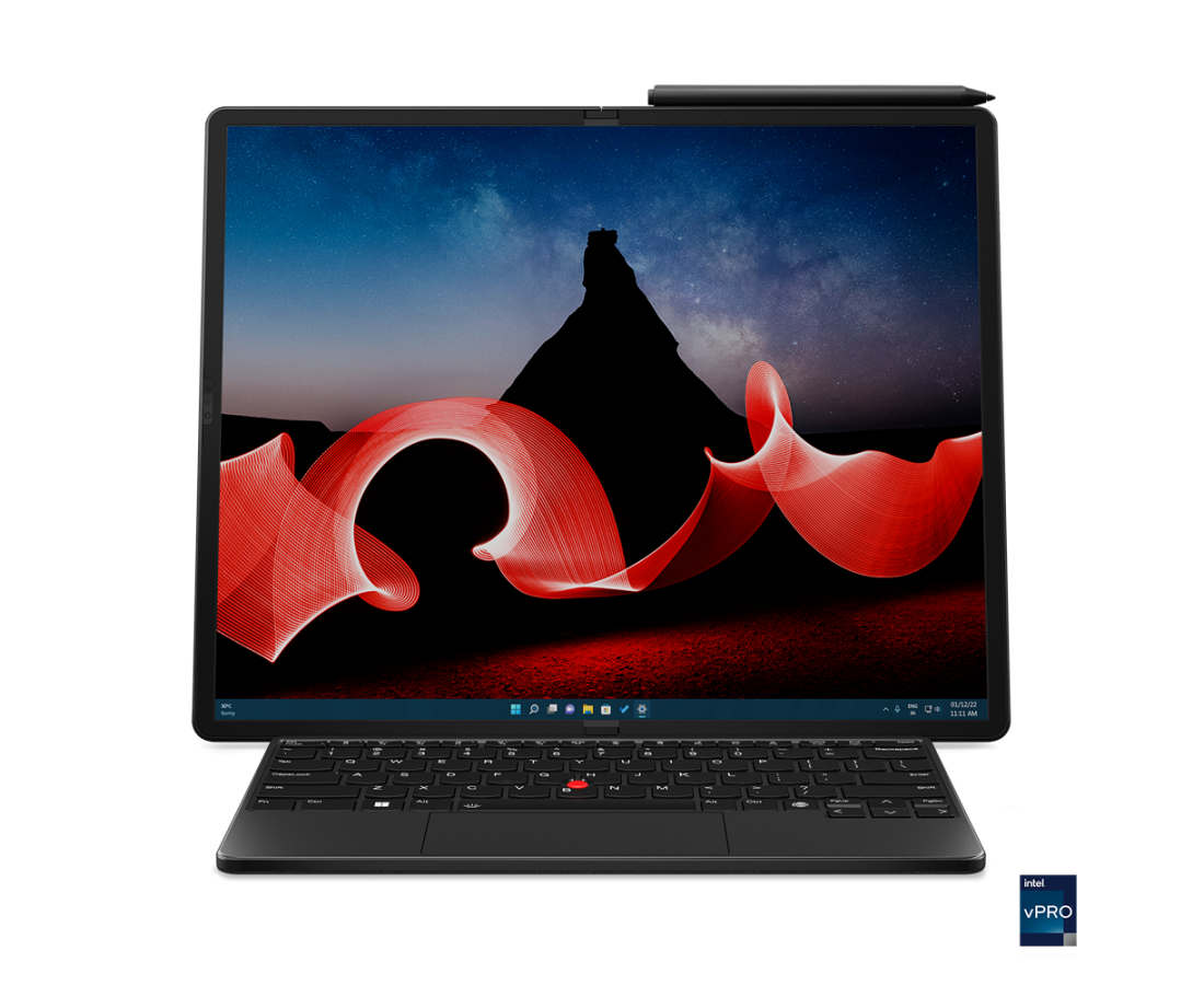 Lenovo ThinkPad X1 Fold 16 Gen 1, CPU: Core i5 - 1230U, RAM: 16 GB, Ổ cứng: SSD M.2 512GB, Độ phân giải: 2K+, Card đồ họa: Intel Iris Xe Graphics, Màu sắc: Black - hình số , 13 image