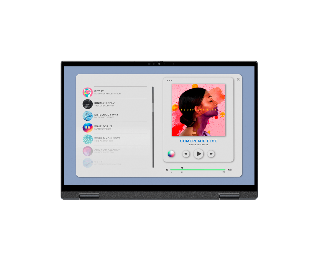Dell Inspiron 7630 2-in-1, CPU: Core i7 - 1360P, RAM: RAM 16GB, Ổ cứng: SSD 1TB, Độ phân giải: UHD+, Card đồ họa: NVIDIA GeForce MX550, Màu sắc: Dark River Blue - hình số , 4 image