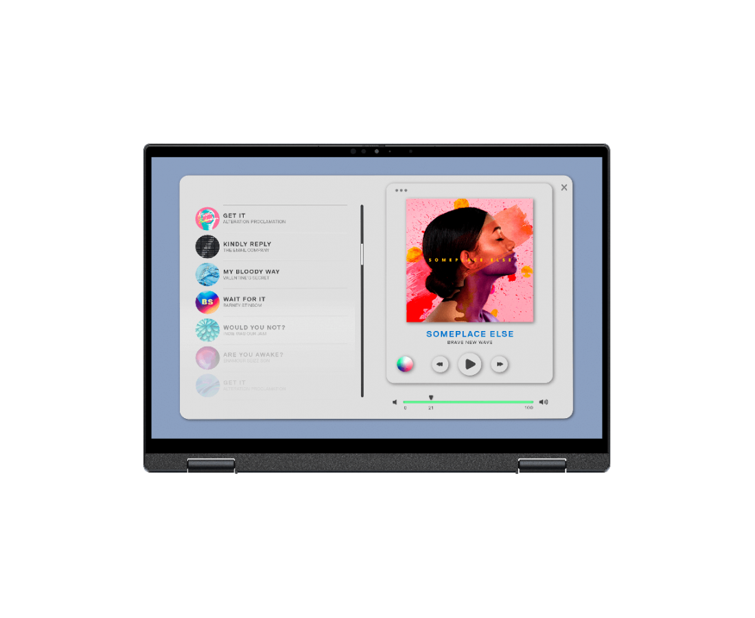 Dell Inspiron 7630 2-in-1, CPU: Core i7 - 1360P, RAM: 16GB, Ổ cứng: SSD M.2 1TB, Độ phân giải: UHD+, Card đồ họa: NVIDIA GeForce MX550, Màu sắc: Dark River Blue - hình số , 4 image
