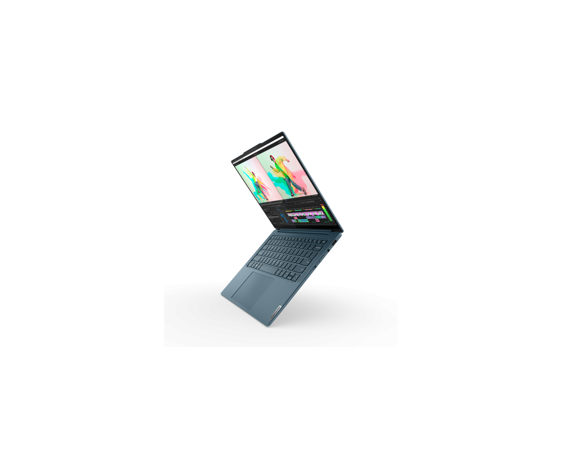 Lenovo Yoga Pro 7 Gen 9 14IMH9, CPU: Core Ultra 5 125H, RAM: RAM 16 GB, Ổ cứng: SSD 1TB, Độ phân giải : Quad HD+, Card đồ họa: Intel Arc Graphics, Màu sắc: Tidal Teal - hình số , 3 image