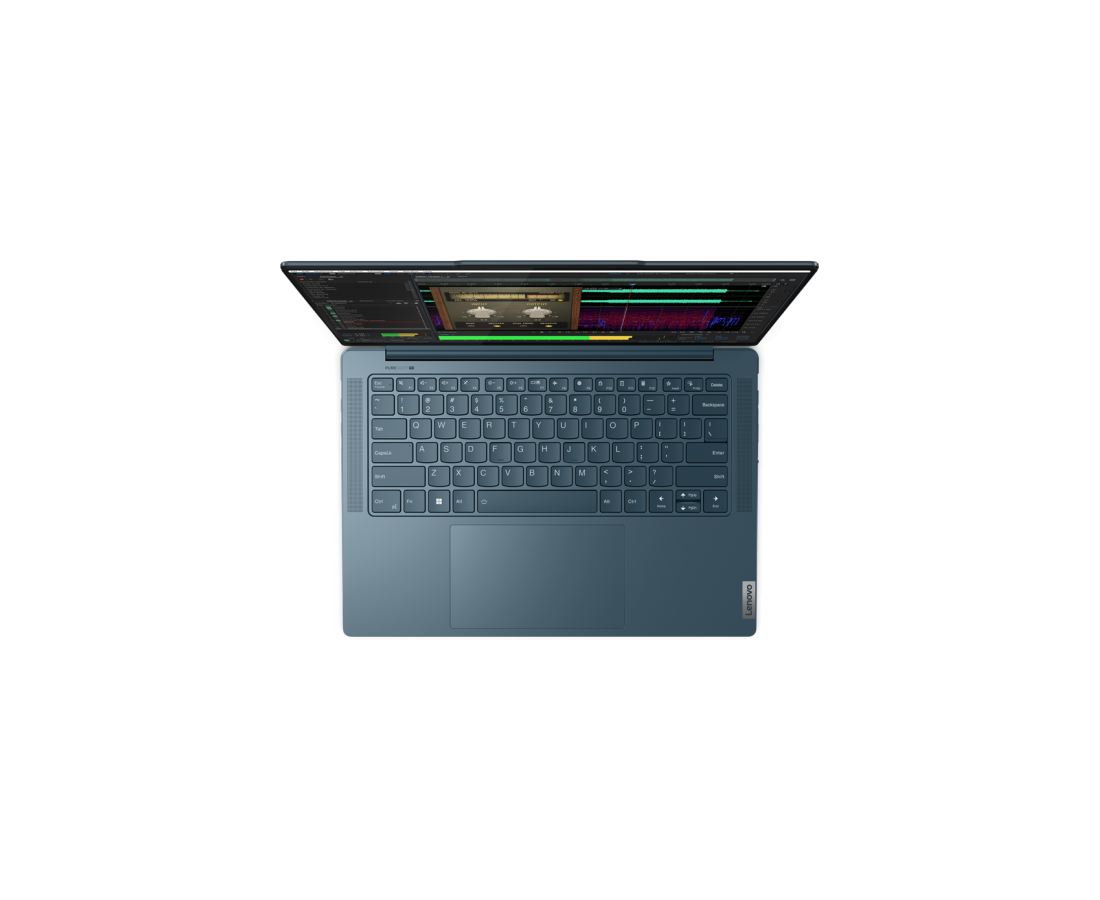 Lenovo Yoga Pro 7 Gen 9 14IMH9, CPU: Core Ultra 5 - 125H, RAM: 16 GB, Ổ cứng: SSD M.2 1TB, Độ phân giải : Quad HD+, Card đồ họa: Intel Arc Graphics, Màu sắc: Tidal Teal - hình số , 8 image