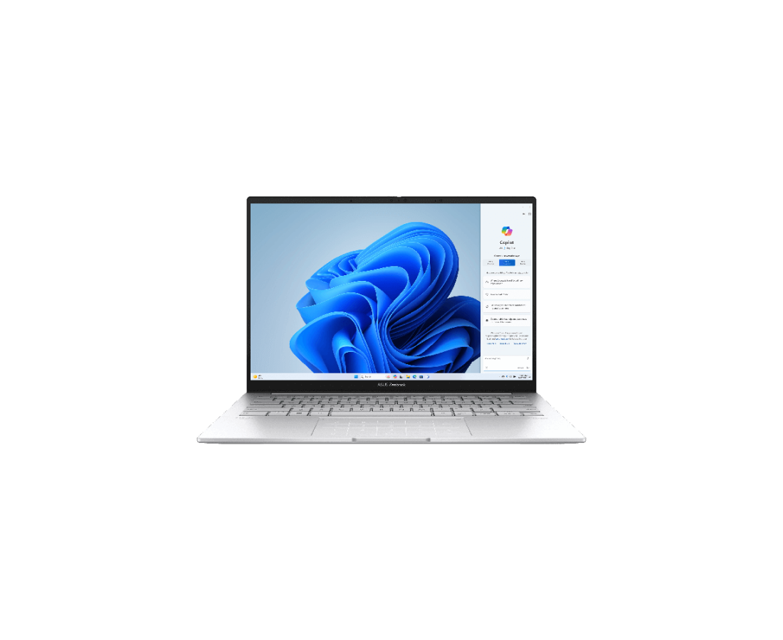 ASUS Zenbook 14 UX3405, CPU: Core Ultra 5 - 125H, RAM: 16 GB, Ổ cứng: SSD M.2 512GB, Độ phân giải: QHD+, Card đồ họa: Intel Arc Graphics, Màu sắc: Foggy Silver - hình số 