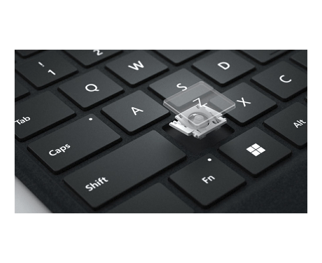 Surface Pro Signature Keyboard, Màu sắc: Sapphire Alcantara Material - hình số , 2 image