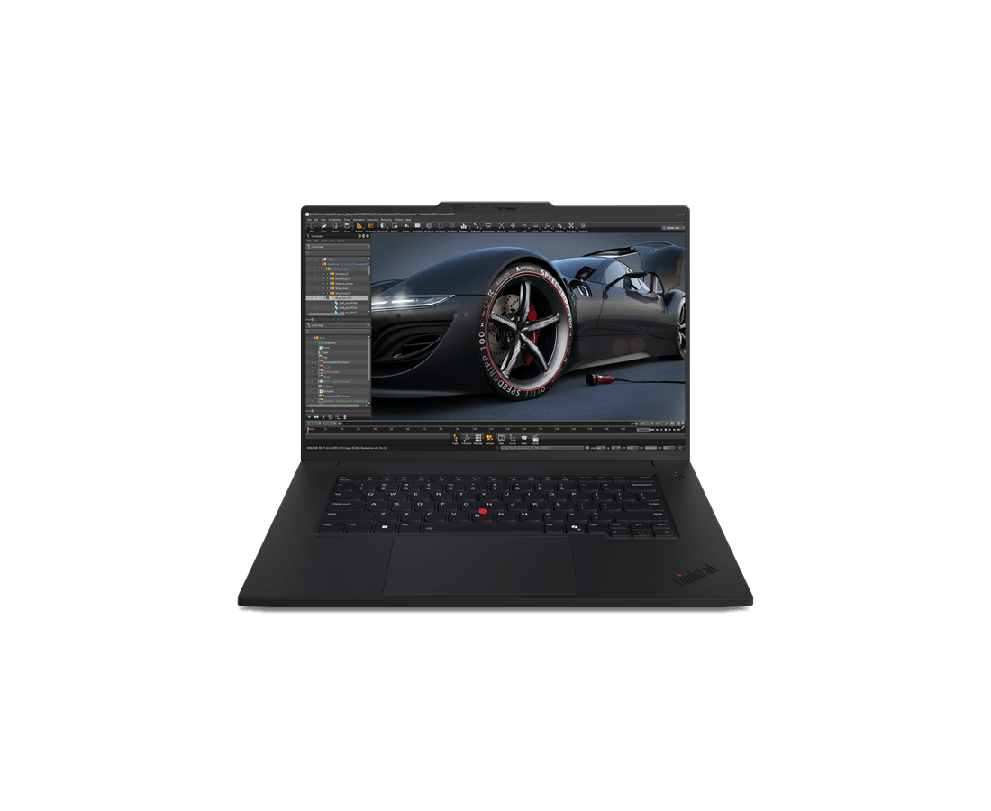 Lenovo ThinkPad P1 Gen 7, CPU: Core Ultra 9 185H, RAM: RAM 64 GB, Ổ cứng: SSD 2TB, Độ phân giải : Ultra HD+, Card đồ họa: NVIDIA RTX 3000 Ada, Kích thước màn hình: 16 inch, Loại màn hình: Laptop Touch, Hệ điều hành: Windows 11, Màu sắc: Black - hình số 
