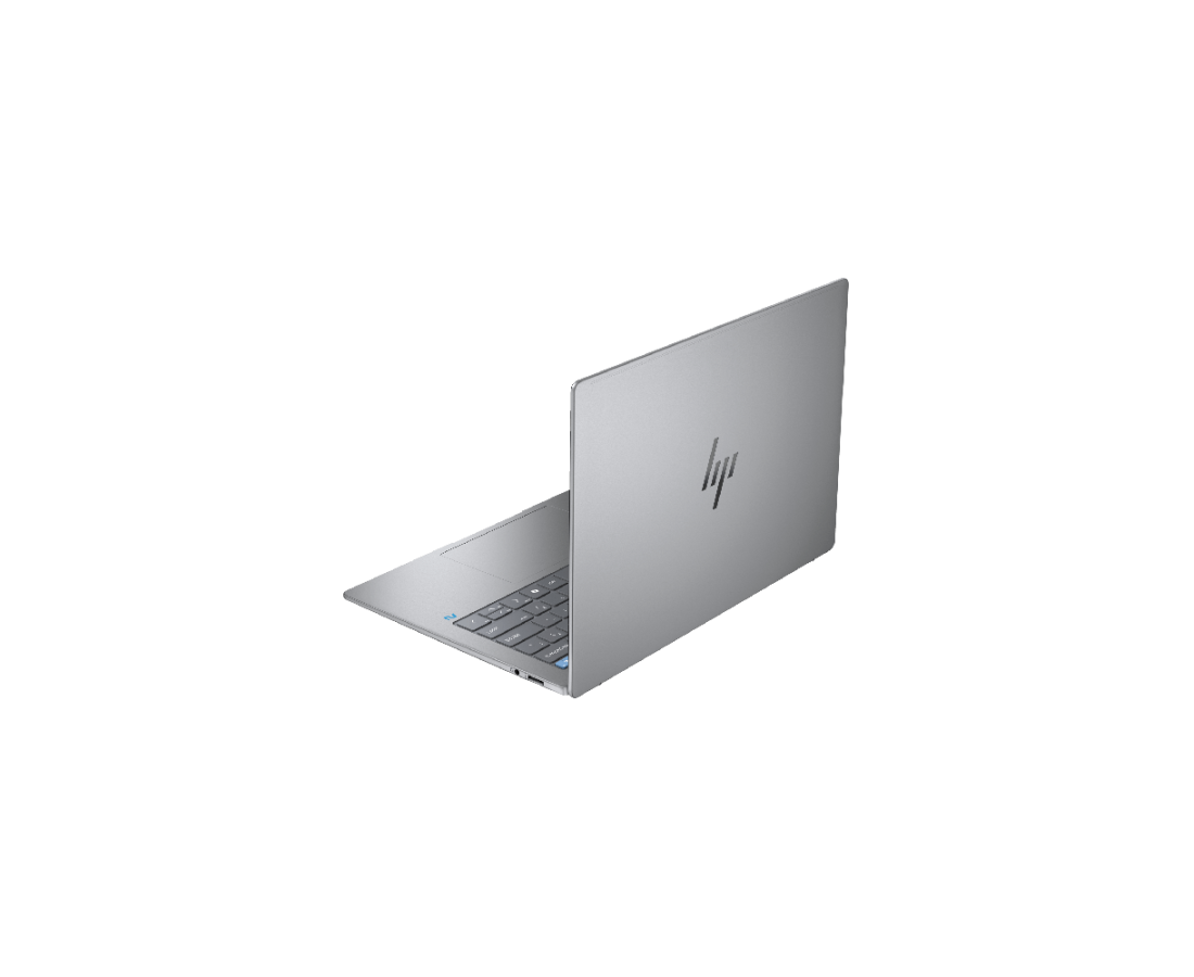 HP OmniBook X 14 fe000, CPU: X1E-78-100, RAM: RAM 16 GB, Ổ cứng: SSD 512GB, Độ phân giải : Quad HD+ Touch, Card đồ họa: Qualcomm Adreno, Màu sắc: Meteor silver - hình số , 4 image
