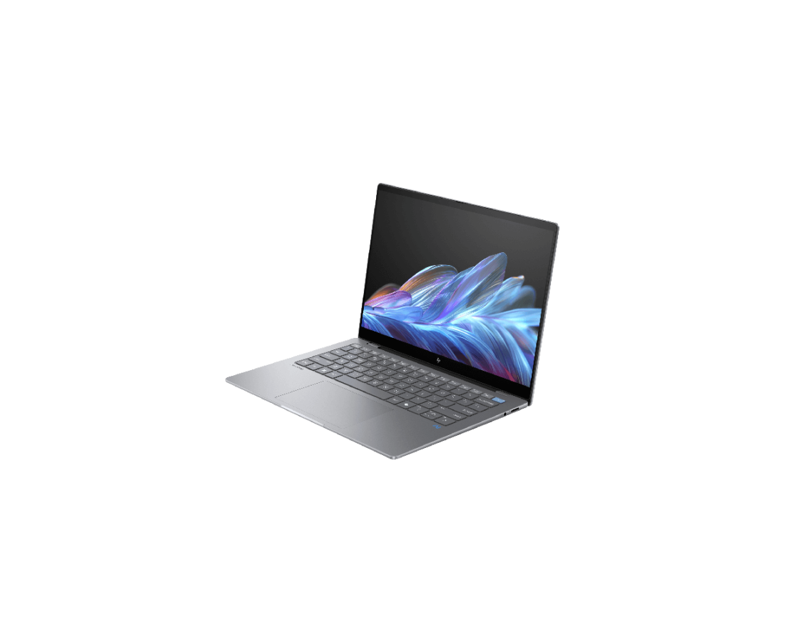 HP OmniBook X 14 fe000, CPU: X1E-78-100, RAM: RAM 16 GB, Ổ cứng: SSD 512GB, Độ phân giải : Quad HD+ Touch, Card đồ họa: Qualcomm Adreno, Màu sắc: Meteor silver - hình số , 7 image