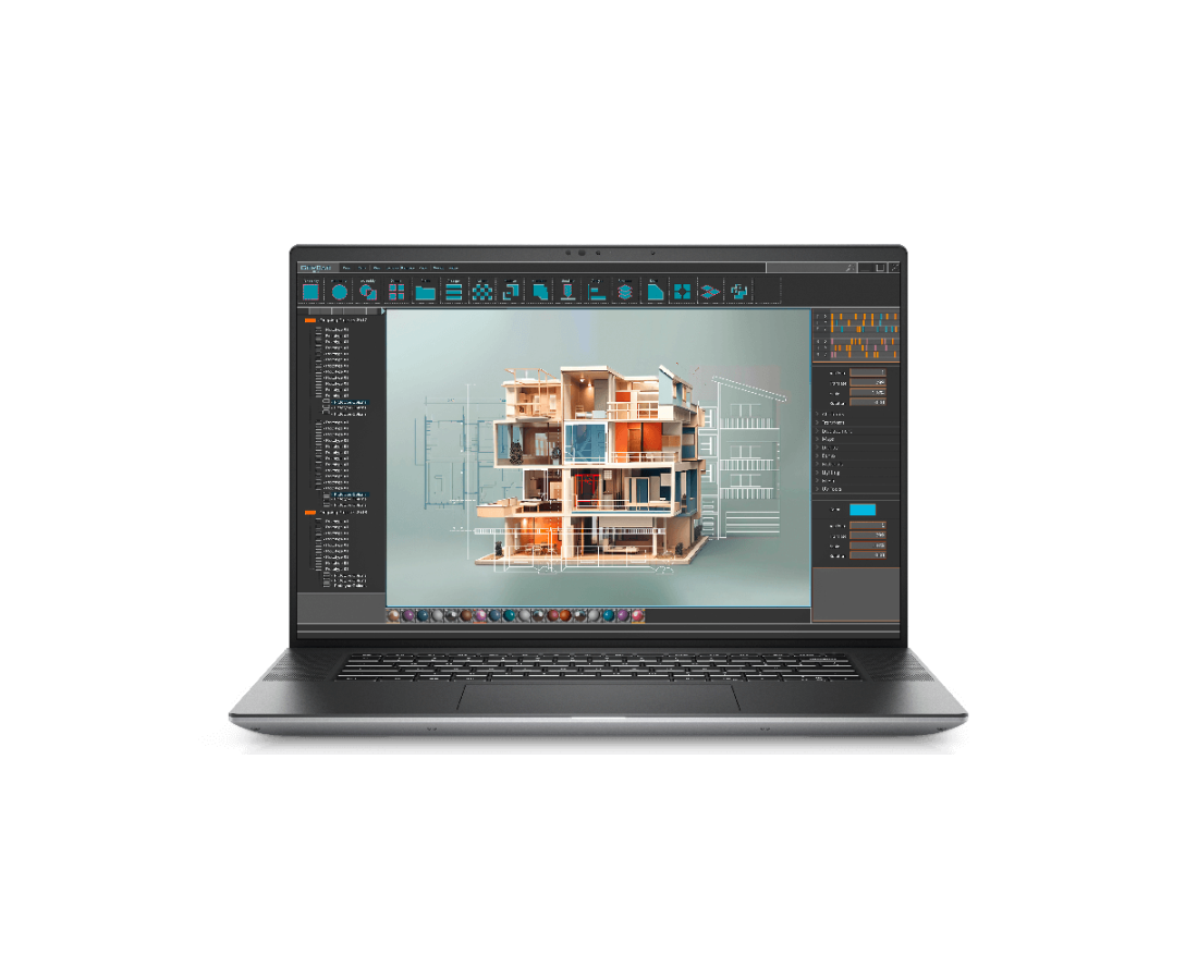 Dell Precision 5690, CPU: Core Ultra 7 - 155H, RAM: 16 GB, Ổ cứng: SSD M.2 1TB, Độ phân giải : Full HD+, Card đồ họa: NVIDIA RTX 2000 Ada, Màu sắc: Grey - hình số 