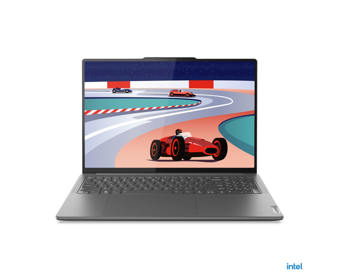 Lenovo Slim Pro 9 16IRP8, CPU: Core i9 13905H, RAM: RAM 32 GB, Ổ cứng: SSD 1TB, Độ phân giải : Quad HD+ Touch, Card đồ họa: NVIDIA GeForce RTX 4050, Màu sắc: Storm Grey - hình số , 7 image