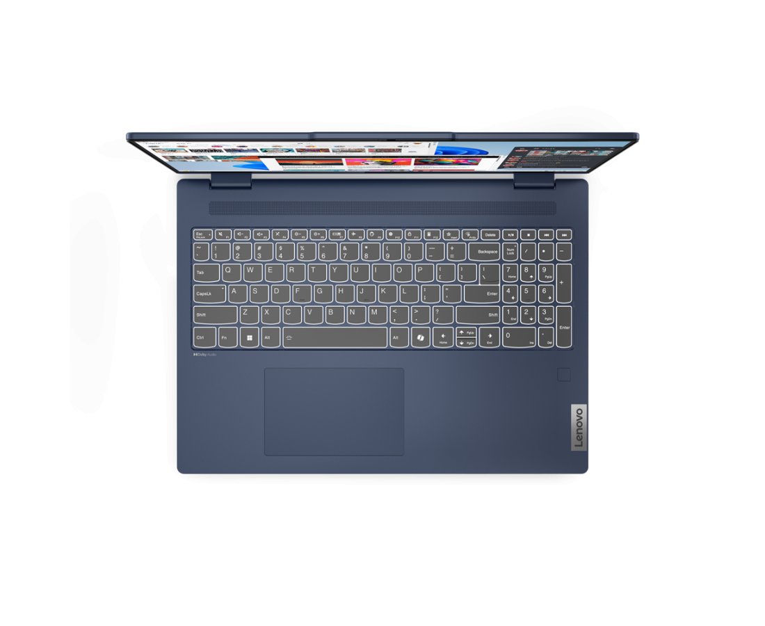 Lenovo IdeaPad 5 2 in 1 16IRU9, CPU: Core 7 150U, RAM: RAM 16 GB, Ổ cứng: SSD 1TB, Độ phân giải : Full HD+ Touch, Card đồ họa: Intel Graphic, Màu sắc: Cosmic Blue - hình số , 9 image
