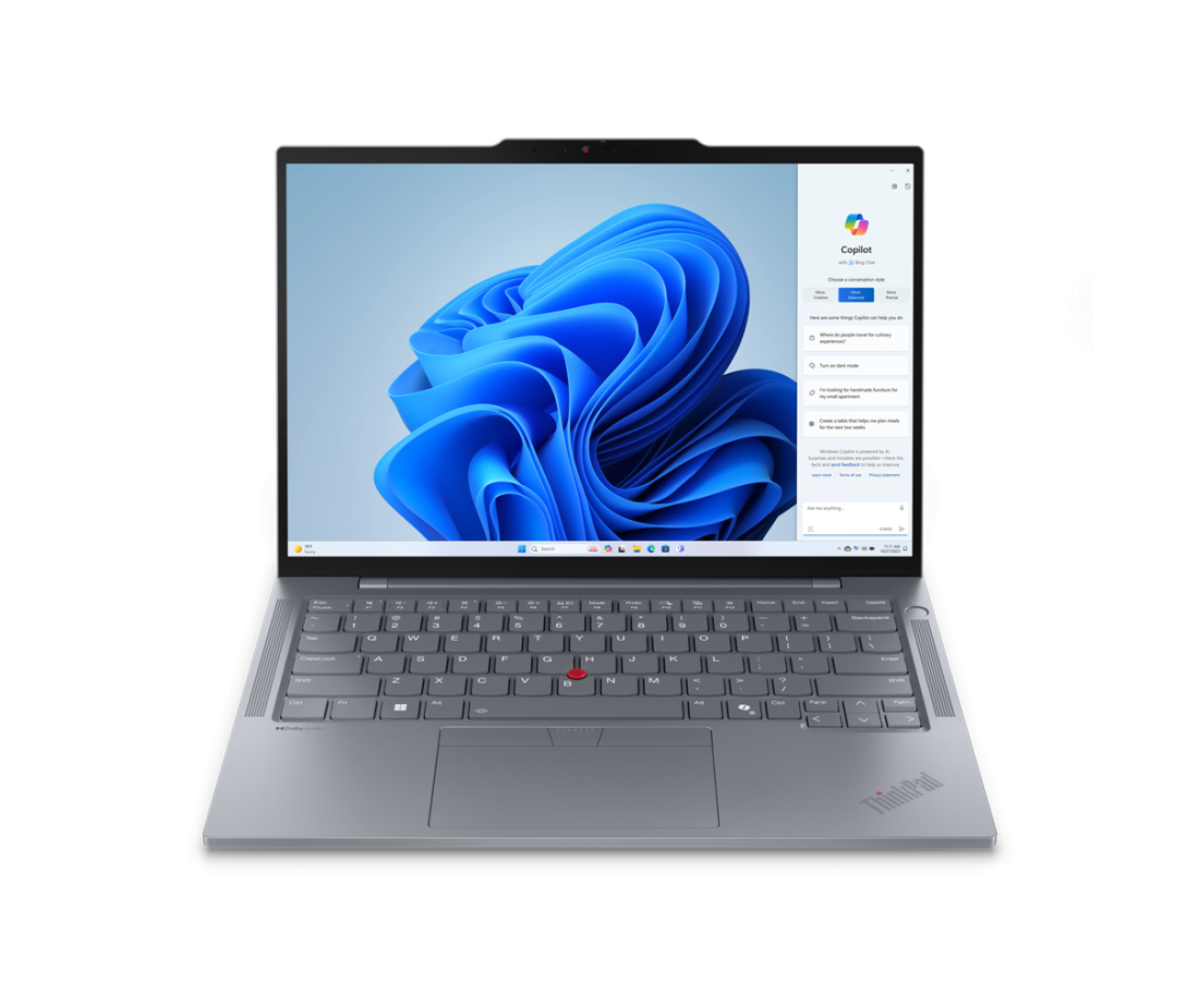 Lenovo Thinkpad T14s Gen 5, CPU: Core Ultra 5 125U, RAM: RAM 16 GB, Ổ cứng: SSD 512GB, Độ phân giải : Full HD+ Touch, Card đồ họa: Intel Graphic, Màu sắc: Grey - hình số , 15 image