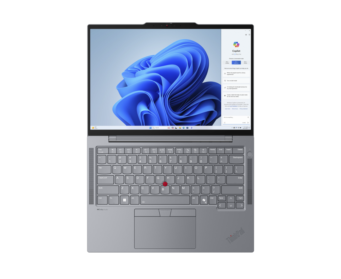 Lenovo Thinkpad T14s Gen 5, CPU: Core Ultra 5 125U, RAM: RAM 16 GB, Ổ cứng: SSD 512GB, Độ phân giải : Full HD+ Touch, Card đồ họa: Intel Graphic, Màu sắc: Grey - hình số , 8 image