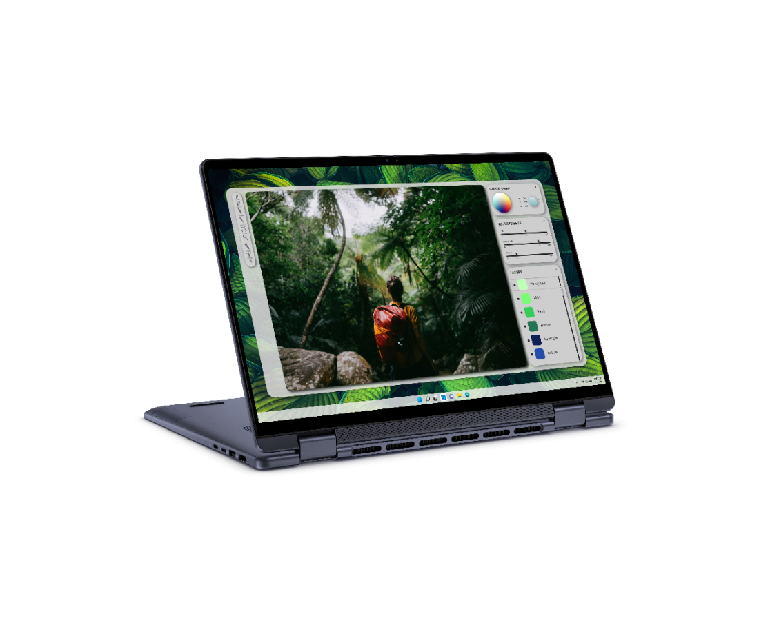 Dell Inspiron 16 7640 2 in 1, CPU: Core Ultra 7 155H, RAM: RAM 32 GB, Ổ cứng: SSD 1TB, Độ phân giải : Quad HD+ Touch, Card đồ họa: Intel Arc Graphics, Màu sắc: Midnight Blue - hình số , 8 image