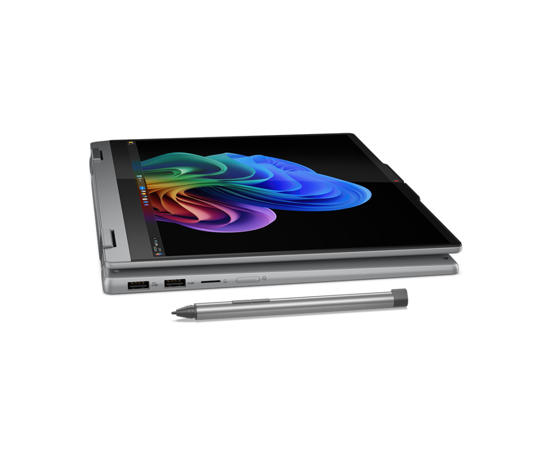 Lenovo IdeaPad 5 2 in 1 14Q8X9, CPU: X1P-42-100, RAM: RAM 16 GB, Ổ cứng: SSD 1TB, Độ phân giải : Full HD+, Card đồ họa: Qualcomm Adreno, Hệ điều hành: Windows 11 Home, Màu sắc: Luna Grey - hình số , 6 image