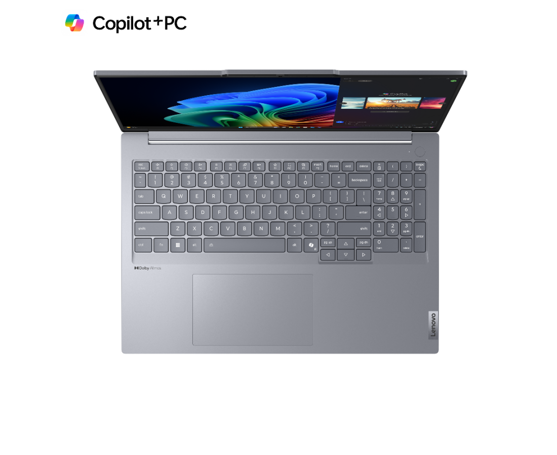Lenovo ThinkBook 16 G7 QOY, CPU: X1P-42-100, RAM: RAM 32 GB, Ổ cứng: SSD 1TB, Độ phân giải : Full HD+, Card đồ họa: Qualcomm Adreno, Hệ điều hành: Windows 11 Pro, Màu sắc: Luna Grey - hình số , 7 image