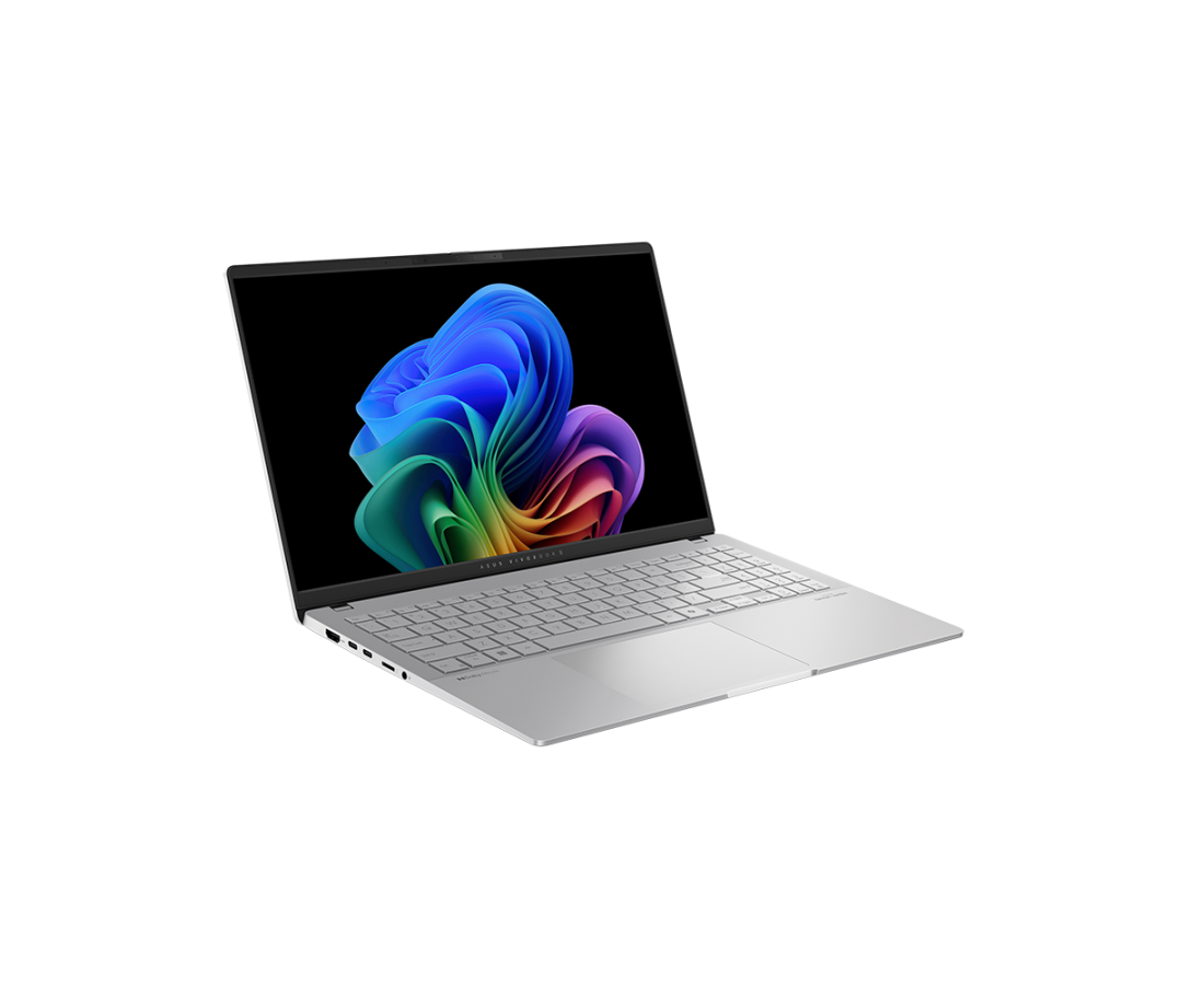 ASUS Vivobook S 15 S5507, CPU: X1P-64-100, RAM: RAM 16 GB, Ổ cứng: SSD 512GB, Độ phân giải : Quad HD+, Card đồ họa: Qualcomm Adreno, Kích thước màn hình: 15.6 inch, Loại màn hình: Laptop Non-Touch, Hệ điều hành: Windows 11 Home, Màu sắc: Cool Silver - hình số , 6 image