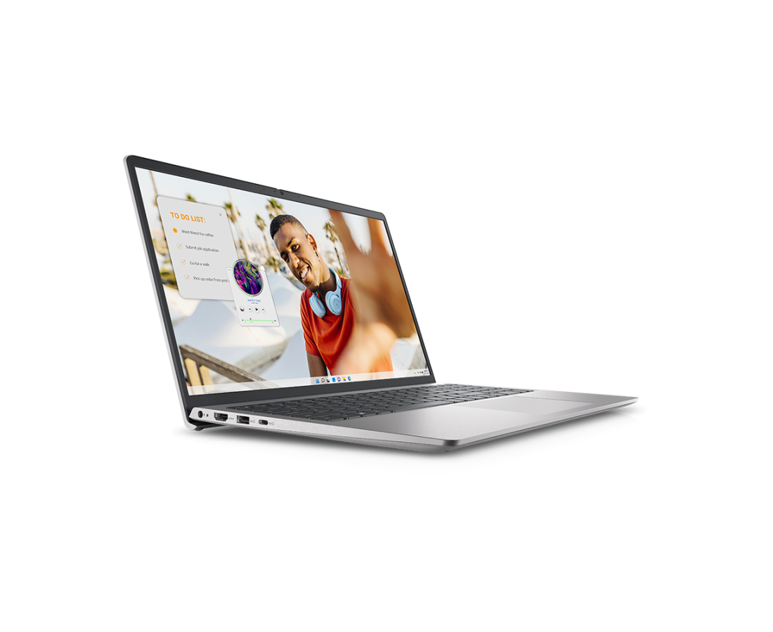 Dell Inspiron 3535, CPU: Ryzen 7 - 7730U, RAM: RAM 16GB, Ổ cứng: SSD 512GB, Độ phân giải: FHD, Card đồ họa: NVIDIA GeForce MX550, Màu sắc: Silver - hình số , 3 image
