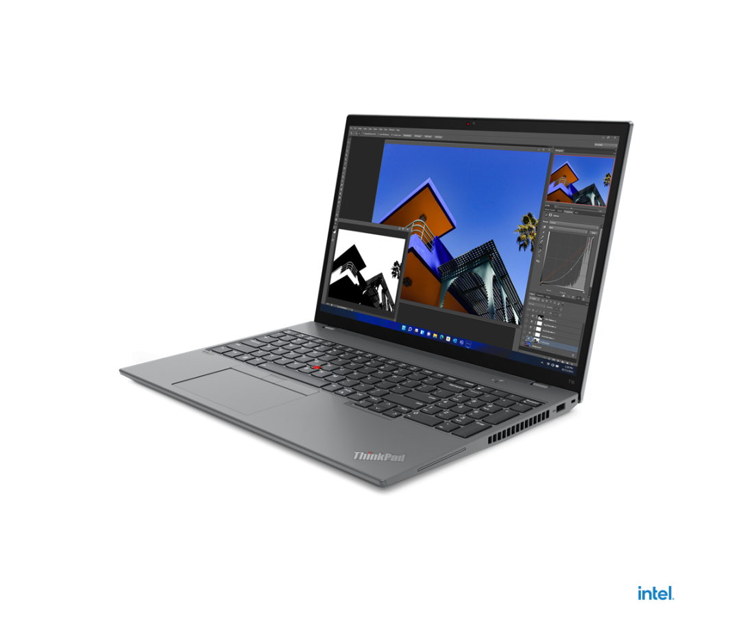 Lenovo ThinkPad T16 Gen 1, CPU: Core i5 1235U, RAM: RAM 8 GB, Ổ cứng: SSD 256GB, Độ phân giải : Full HD+, Card đồ họa: Intel UHD Graphics, Màu sắc: Storm Grey - hình số , 6 image