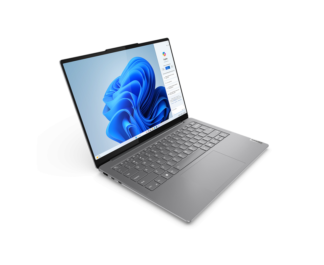 Lenovo Slim 7 14IMH9, CPU: Core Ultra 7 155H, RAM: RAM 32 GB, Ổ cứng: SSD 1TB, Độ phân giải : Full HD+, Card đồ họa: Intel Arc Graphics, Kích thước màn hình: 14 inch, Loại màn hình: Laptop Touch, Hệ điều hành: Windows 11, Màu sắc: Luna Grey - hình số , 4 image