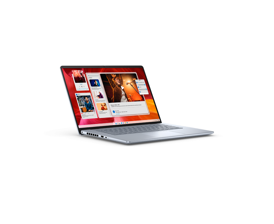 Dell Inspiron 16 Plus 7640, CPU: Core Ultra 7 - 155H, RAM: RAM 32GB, Ổ cứng: SSD 1TB, Độ phân giải: FHD+ Touch, Card đồ họa: Intel Arc Graphics, Màu sắc: Ice Blue - hình số , 8 image