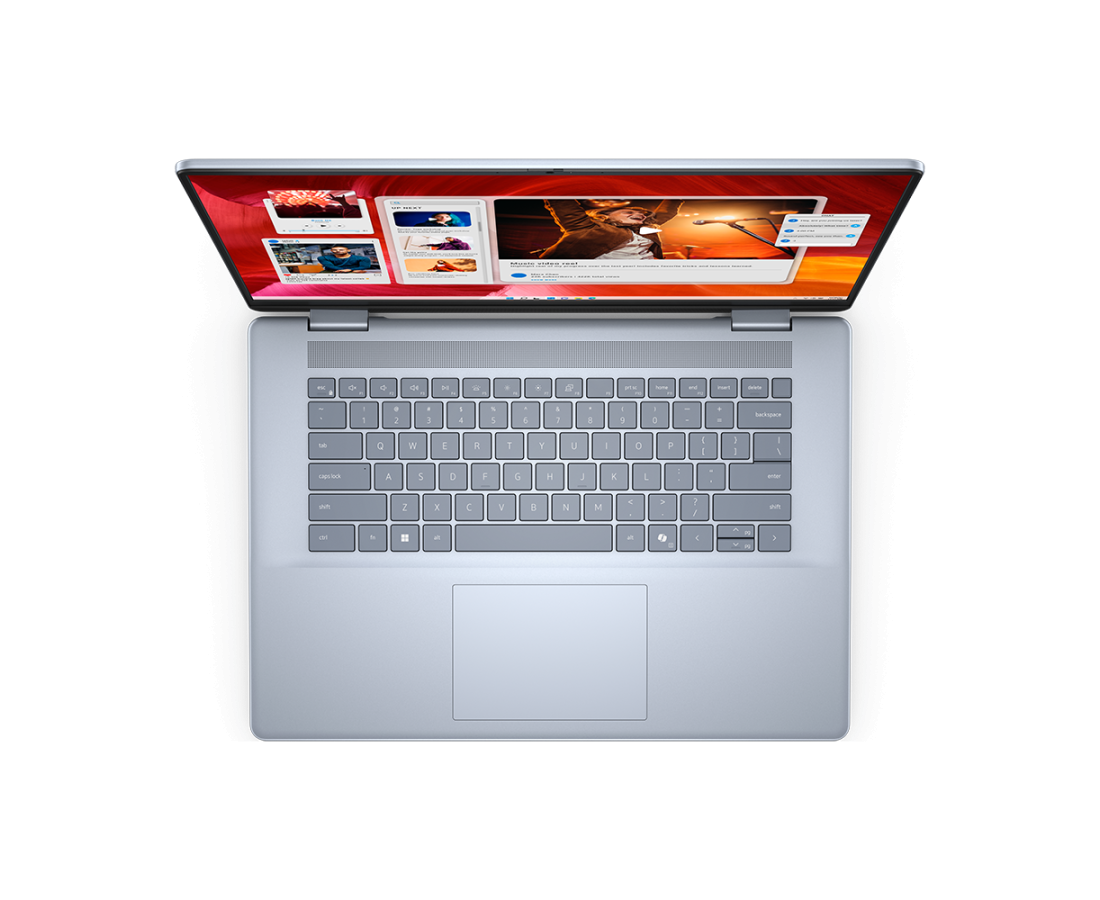 Dell Inspiron 16 Plus 7640, CPU: Core Ultra 7 - 155H, RAM: RAM 32GB, Ổ cứng: SSD 1TB, Độ phân giải: FHD+ Touch, Card đồ họa: Intel Arc Graphics, Màu sắc: Ice Blue - hình số , 2 image