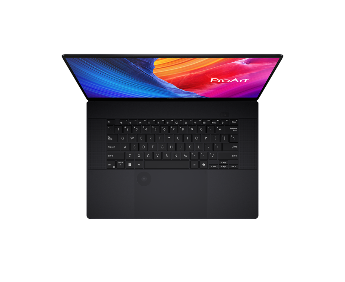 Asus ProArt P16 H7606, CPU: Ryzen AI 9 HX 370, RAM: RAM 64 GB, Ổ cứng: SSD 4TB, Độ phân giải : Ultra HD+, Card đồ họa: NVIDIA GeForce RTX 4070, Kích thước màn hình: 16 inch, Loại màn hình: Laptop Touch, Hệ điều hành: Windows 11, Màu sắc: Nano Black - hình số , 2 image