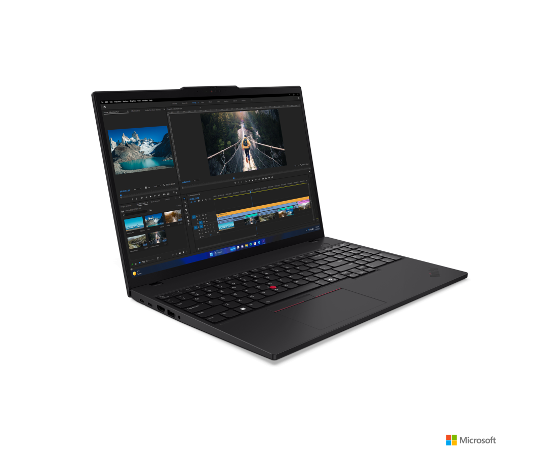 Lenovo ThinkPad T16 Gen 3, CPU: Core Ultra 7 165U, RAM: RAM 16 GB, Ổ cứng: SSD 1TB, Độ phân giải : Full HD+, Card đồ họa: Intel Graphic, Kích thước màn hình: 16 inch, Loại màn hình: Laptop Touch, Hệ điều hành: Windows 11, Màu sắc: Black - hình số , 6 image