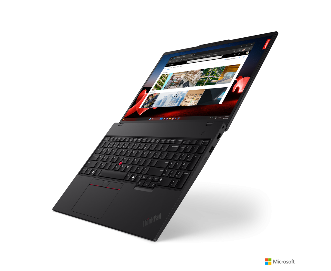 Lenovo ThinkPad T16 Gen 3, CPU: Core Ultra 7 165U, RAM: RAM 16 GB, Ổ cứng: SSD 1TB, Độ phân giải : Full HD+, Card đồ họa: Intel Graphic, Kích thước màn hình: 16 inch, Loại màn hình: Laptop Touch, Hệ điều hành: Windows 11, Màu sắc: Black - hình số , 2 image