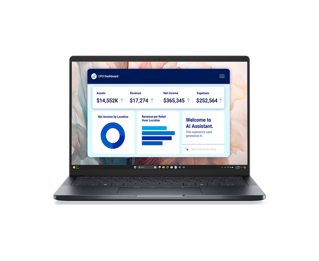Dell Pro 14 Premium PA14250, CPU: Core Ultra 5 236V, RAM: RAM 16 GB, Ổ cứng: SSD 256GB, Độ phân giải : Full HD+, Card đồ họa: Intel Arc Graphics, Kích thước màn hình: 14 inch, Loại màn hình: Laptop Non-Touch, Hệ điều hành: Windows 11, Màu sắc: Black - hình số 