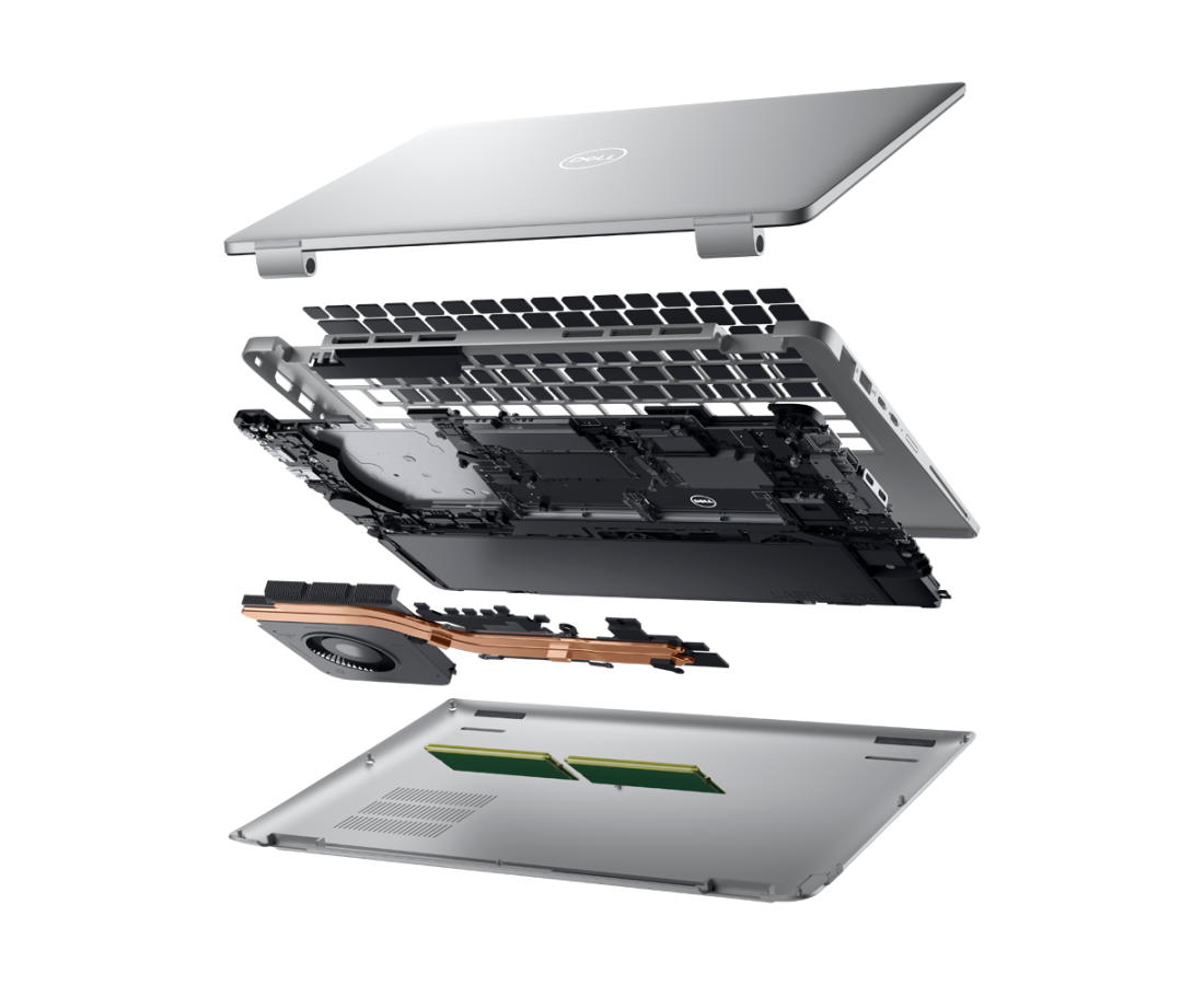 Dell Precision 3480, CPU: Core i7 1355U, RAM: RAM 16 GB, Ổ cứng: SSD 512GB, Độ phân giải : Full HD, Card đồ họa: Intel Graphic, Màu sắc: Titan Grey - hình số , 4 image