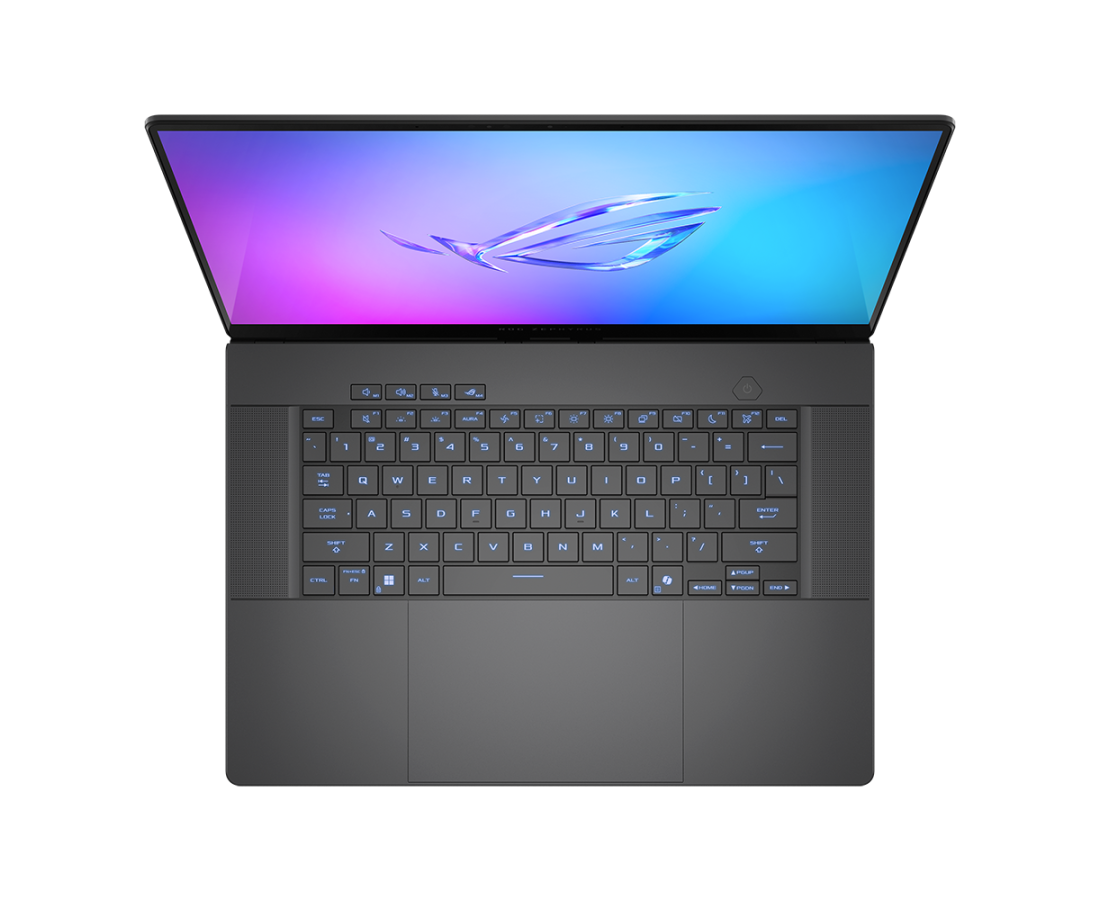 Asus ROG Zephyrus G16 GU605 2025, CPU: Core Ultra 9 285H, RAM: RAM 16 GB, Ổ cứng: SSD 1TB, Độ phân giải : Quad HD+, Card đồ họa: NVIDIA GeForce RTX 5070, Kích thước màn hình: 16 inch, Loại màn hình: Laptop Non-Touch, Hệ điều hành: Windows 11, Màu sắc: Eclipse Grey - hình số , 6 image