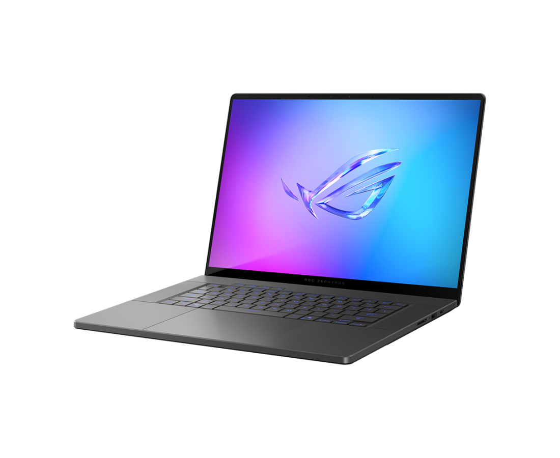 Asus ROG Zephyrus G16 GU605 2025, CPU: Core Ultra 9 285H, RAM: RAM 16 GB, Ổ cứng: SSD 1TB, Độ phân giải : Quad HD+, Card đồ họa: NVIDIA GeForce RTX 5070, Kích thước màn hình: 16 inch, Loại màn hình: Laptop Non-Touch, Hệ điều hành: Windows 11, Màu sắc: Eclipse Grey - hình số , 2 image