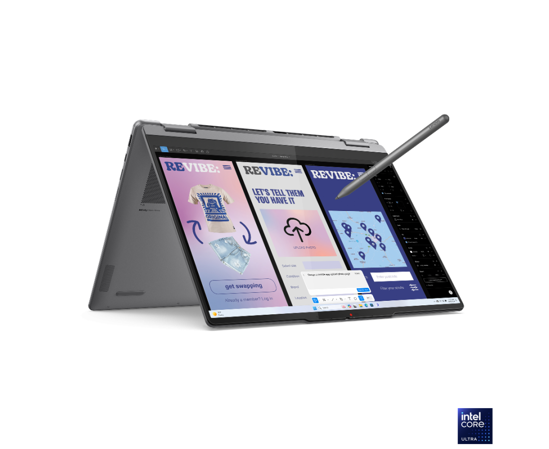 Lenovo Yoga 7 2 in 1 14ILL10, CPU: Core Ultra 5 226V, RAM: RAM 16 GB, Ổ cứng: SSD 512GB, Độ phân giải : Full HD+, Card đồ họa: Intel Arc Graphics, Kích thước màn hình: 14 inch, Loại màn hình: Laptop Touch, Hệ điều hành: Windows 11, Màu sắc: Luna Grey - hình số 