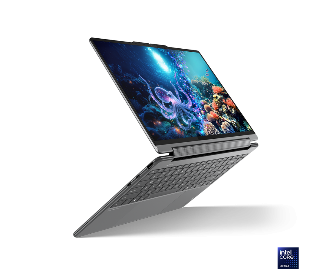 Lenovo Yoga 9 2 in 1 14ILL10, CPU: Core Ultra 7 258V, RAM: RAM 32 GB, Ổ cứng: SSD 1TB, Độ phân giải : Ultra HD+, Card đồ họa: Intel Arc Graphics, Kích thước màn hình: 14 inch, Loại màn hình: Laptop Touch, Hệ điều hành: Windows 11, Màu sắc: Luna Grey - hình số , 9 image