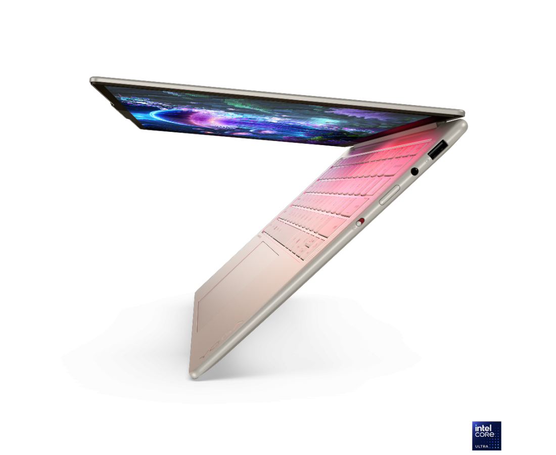Lenovo Yoga Slim 7 14ILL10, CPU: Core Ultra 7 258V, RAM: RAM 32 GB, Ổ cứng: SSD 1TB, Độ phân giải : Quad HD+, Card đồ họa: Intel Arc Graphics, Kích thước màn hình: 14 inch, Loại màn hình: Laptop Touch, Hệ điều hành: Windows 11, Màu sắc: Seashell - hình số , 5 image