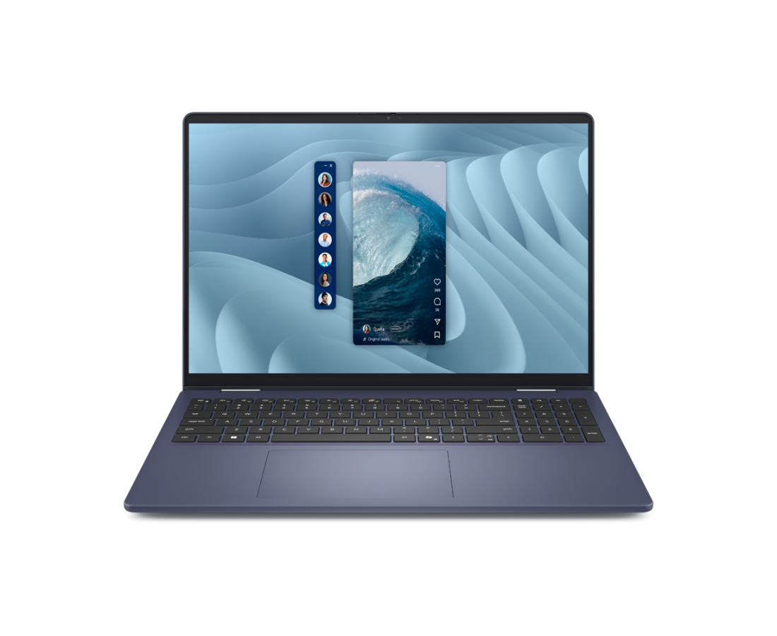 Dell 16 Plus 2 in 1 DB06250, CPU: Core Ultra 7 258V, RAM: RAM 32 GB, Ổ cứng: SSD 1TB, Độ phân giải : Quad HD+, Màu sắc: Midnight Blue - hình số , 11 image
