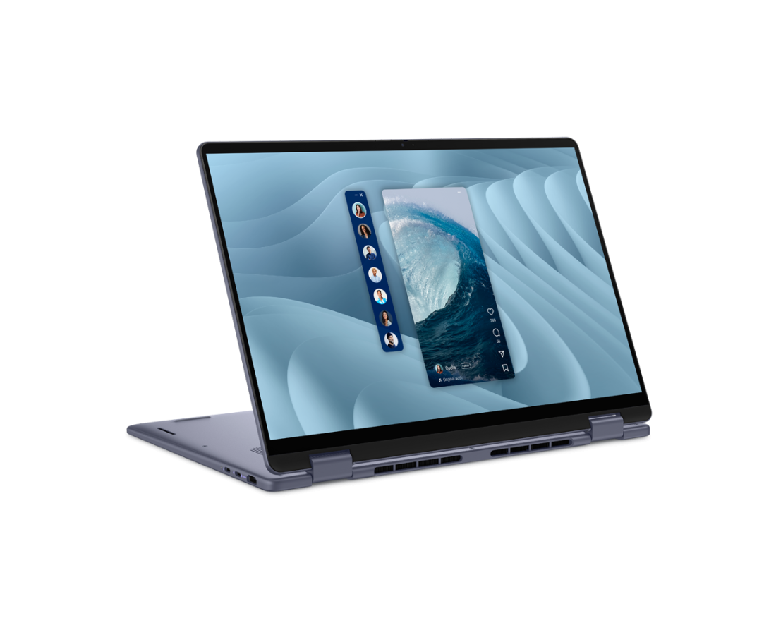 Dell 16 Plus 2 in 1 DB06250, CPU: Core Ultra 7 258V, RAM: RAM 32 GB, Ổ cứng: SSD 1TB, Độ phân giải : Quad HD+, Màu sắc: Midnight Blue - hình số , 2 image