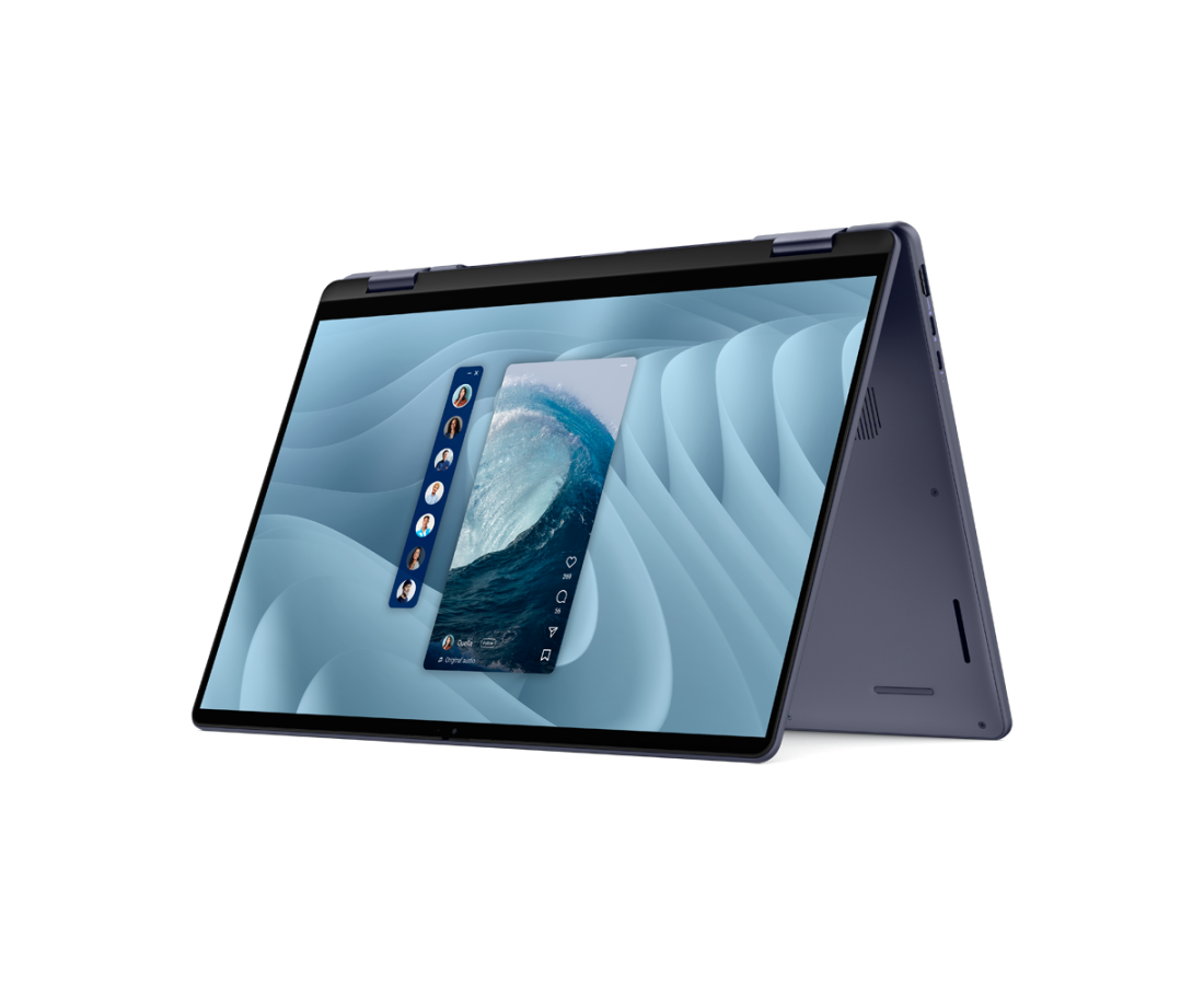 Dell 16 Plus 2 in 1 DB06250, CPU: Core Ultra 7 258V, RAM: RAM 32 GB, Ổ cứng: SSD 1TB, Độ phân giải : Quad HD+, Màu sắc: Midnight Blue - hình số , 3 image